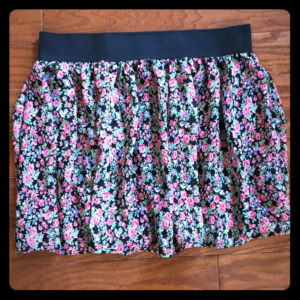 Floral skirt